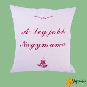 Hímzett párna, " A legjobb nagymama" Hímzett párna, " A legjobb nagymama"
